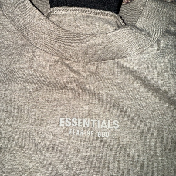 Fear of God Gray Short Sleeve Tee - Picture 4 of 4